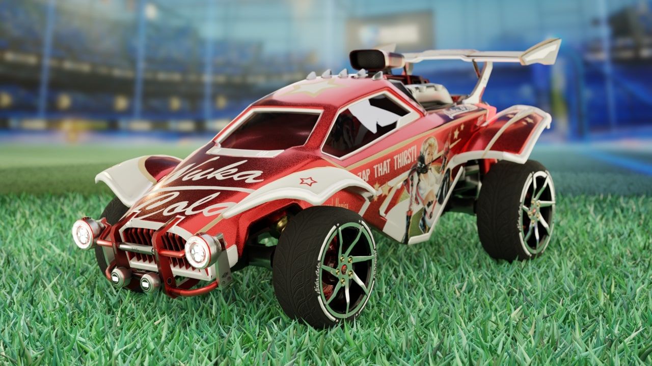 Nuka Cola Classic Octane Rocket League Decal
